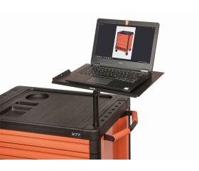 Soporte para ordenadores portátiles para los carros HUB del almacenamiento 1477K | 1477K-AC15